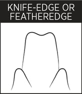 Dental Margin - Knife-Edge Or Featheredge