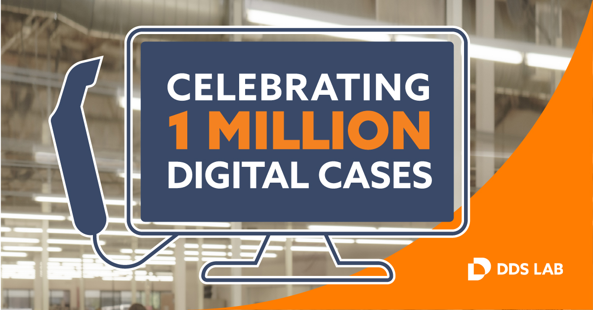 DDS Lab announces milestone of 1 Million Digital Cases fabricated